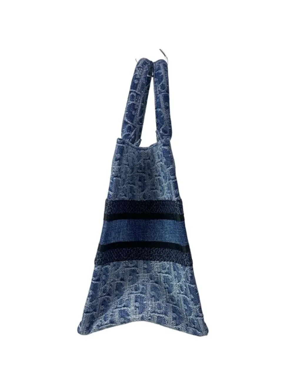 Dior Tote Book Small Blue Dark Navy - Picture 2 of 16